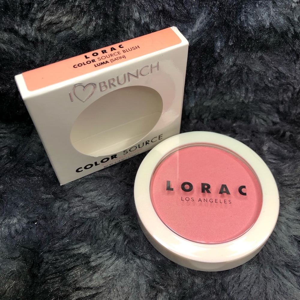 NIB- Lorac I 🤍 Brunch Color Source Buildable Blush - LUMA (SATIN)